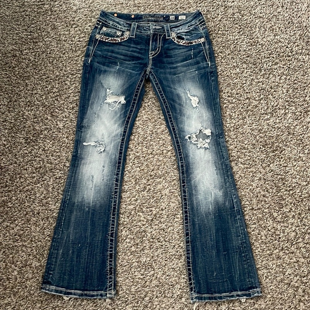 Miss Me signature boot cute jeans